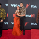 Image for article titled Technicolor Sparkles and Flamboyant Energy Dominated the MTV VMAs Red Carpet